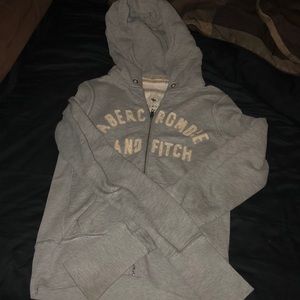 Abercrombie zip up sweater